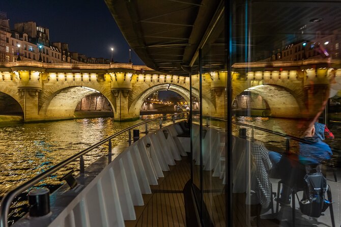 Seine River Evening Cruise with Music (Drink Options) - Military Paris and the grand bridges
