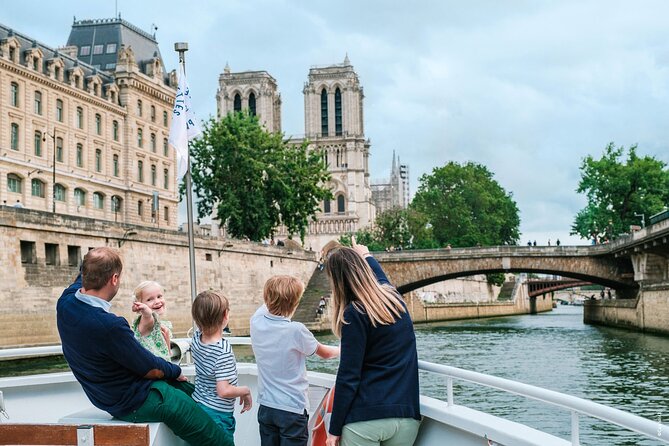 Seine River Guided Cruise with Kids by Vedettes de Paris - The Eiffel Tower from the Seine