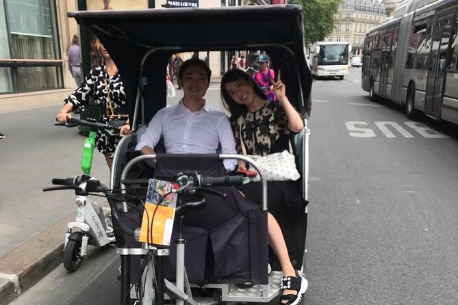 Sightseeing tour of most iconic parisian monuments (rickshaw) - Diana’s memorial and the Arc de Triomphe