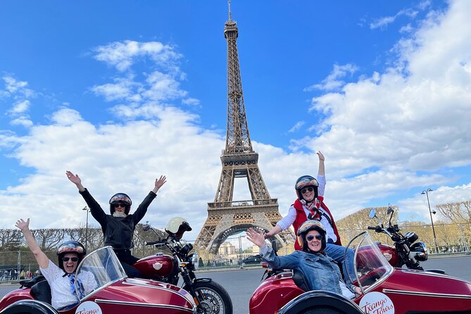 The Ultimate Paris Private Sidecar Experience (2 Hours) - Why a Paris sidecar ride works so well