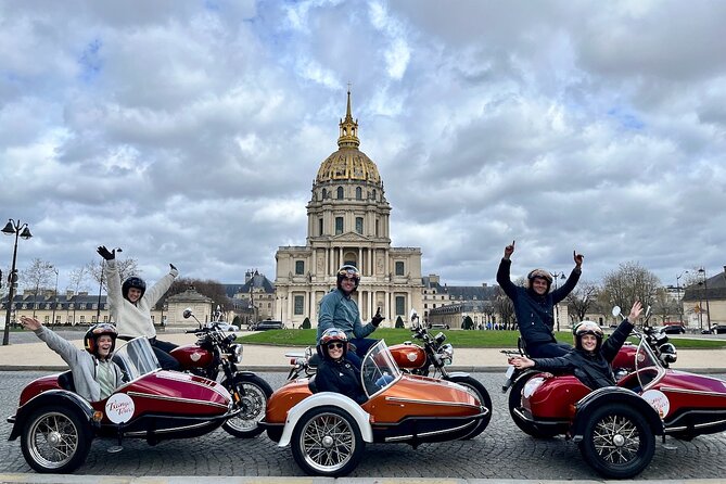 The Ultimate Paris Private Sidecar Experience (2 Hours) - Pont Alexandre III and the 1900 World’s Fair