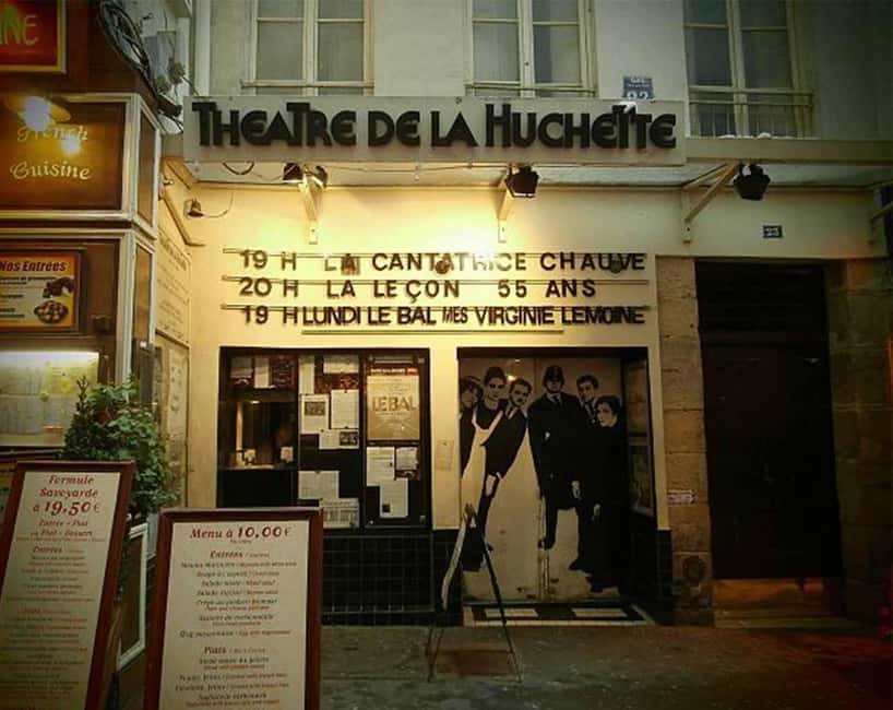 Theatre in Paris: The Bald Soprano (La cantatrice chauve) - What English surtitles change on Wednesdays