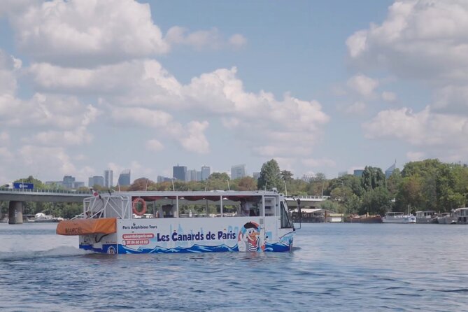 Tours of Paris and the Hauts-de-Seine in an Amphibious Bus - Champs-Élysées, the Arc de Triomphe, and the Eiffel Tower