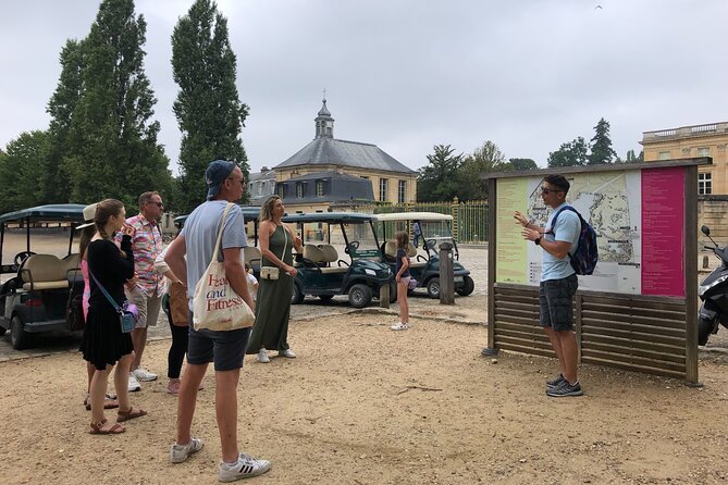 Versailles Golfcart & Bike Guided Tour: Gardens Hamlet Fountains - Lunch at Angelina and the 15 percent discount