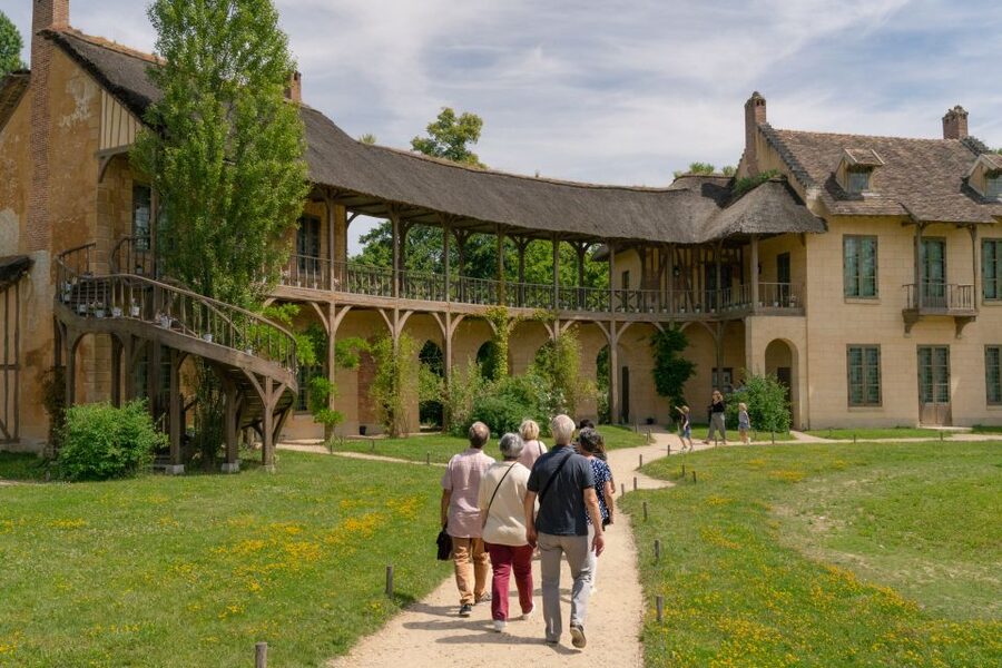 Versailles: Marie Antoinette Petit Trianon & Estate Tour - The Petit Train ride back to Versailles