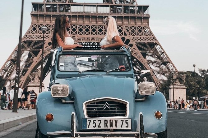 Vintage 2CV Adventure: 1 Hour 30 min Paris Secrets Tour - Opéra Garnier and grand Parisian design
