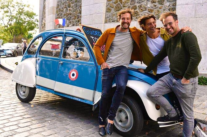 Vintage 2CV Adventure: 1 Hour 30 min Paris Secrets Tour - Saint-Germain-des-Prés and café culture