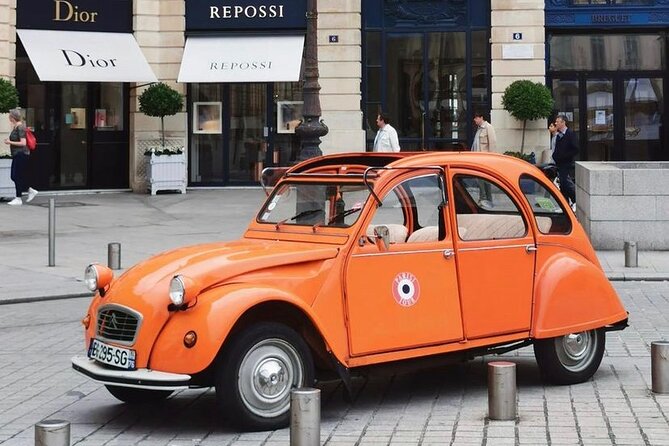 Vintage 2CV Adventure: 2-Hour Paris Highlights Tour - Pickup from your Paris address