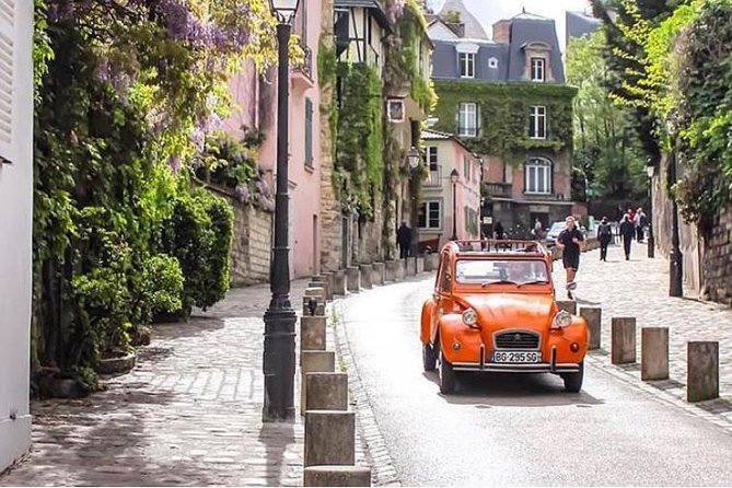 Vintage 2CV Adventure: 2 -Hour Paris Secrets Tour - The route from Montmartre to the Left Bank