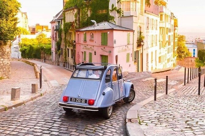 Vintage 2CV Adventure: 3-Hour Paris Highlights Tour - Montmartre and Sacré-Cœur