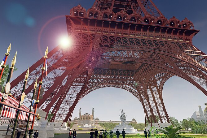 Virtual Reality Guided Tour at the Eiffel Tower - Seeing the Eiffel Tower before it was famous