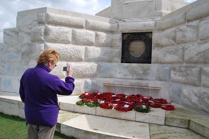 WWI Private Day Trip with Ypres Salient Battlefield in Flanders from Paris - Menin Gate and the return to Paris